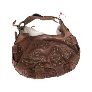 Isabella Fiore Leather Shoulder Bag